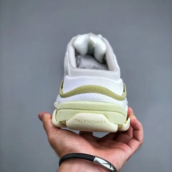 Balen Triple S Mule White