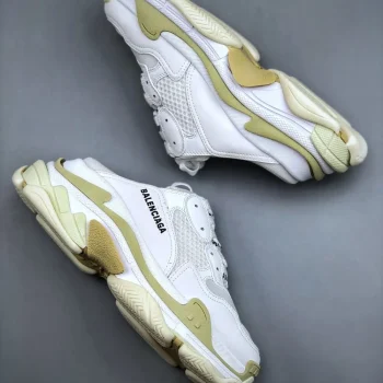 Balen Triple S Mule White