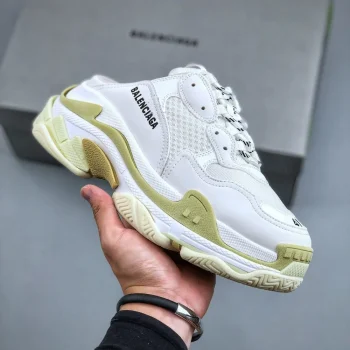 Balen Triple S Mule White