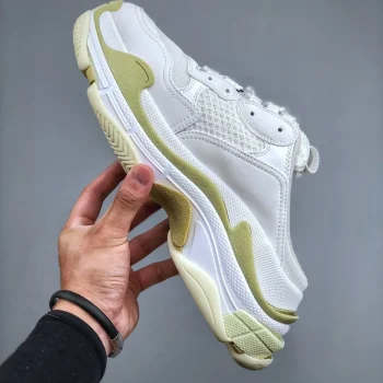 Balen Triple S Mule White