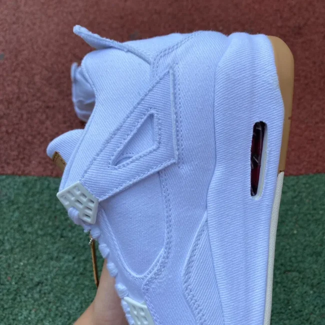 Levi's X AJ 4 Retro White Denim