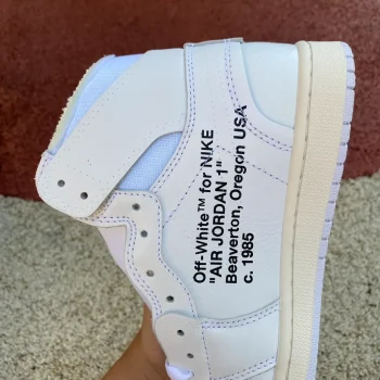 Ow X AJ 1 Retro High Og White 2018