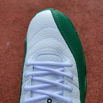 AJ 12 Retro White Green