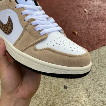 AJ 1 Low Se Brown Elephant