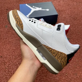 Tscott X AJ 3 Retro Sp Tan Brown