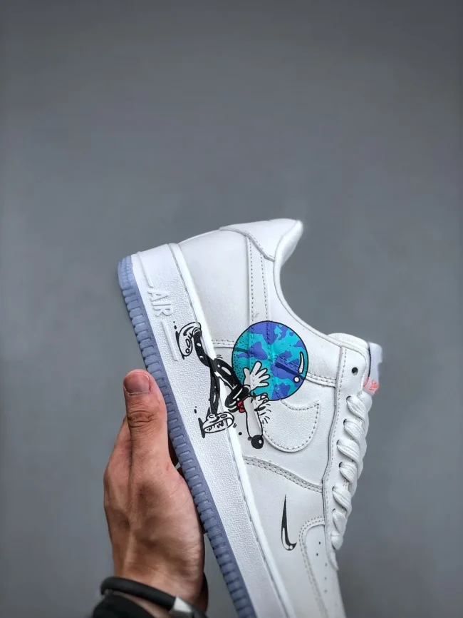 Steven Harrington X Af 1 Low Flyleather Qs Earth Day