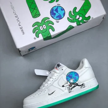 Steven Harrington X Af 1 Low Flyleather Qs Earth Day