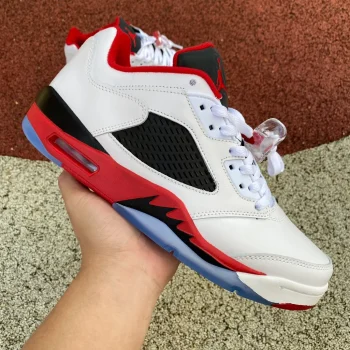 Aj 5 Retro Low Fire Red