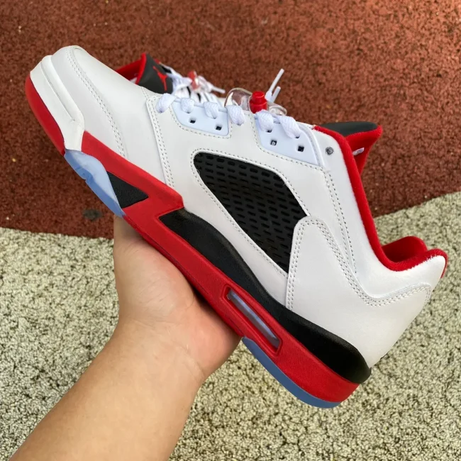 Aj 5 Retro Low Fire Red