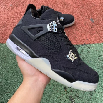 Eminem X Carhartt X AJ 4 Retro Black Chrome