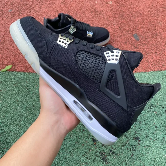 Eminem X Carhartt X AJ 4 Retro Black Chrome