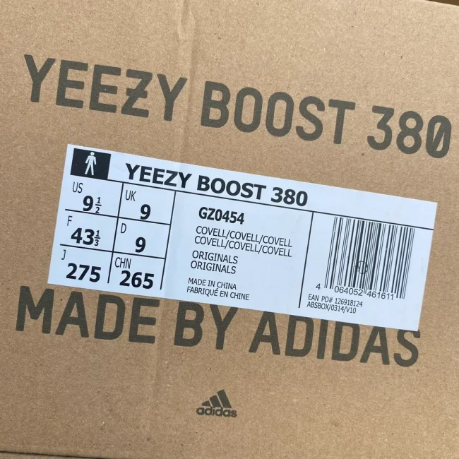 Yzy Boost 380 Covellite