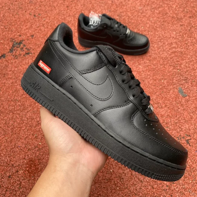 Sr X Af 1 Low Box Logo - Black