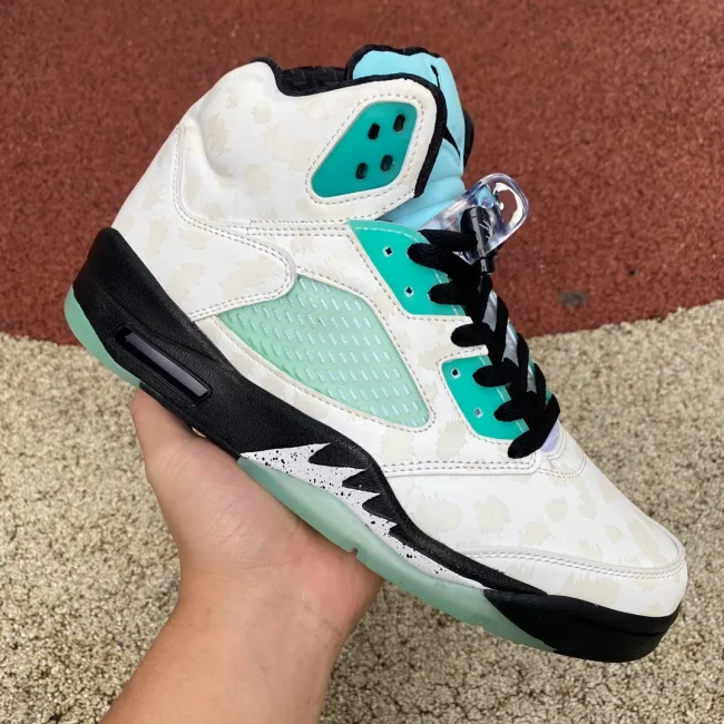 Aj 5 Retro Island Green