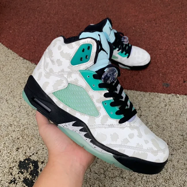 Aj 5 Retro Island Green