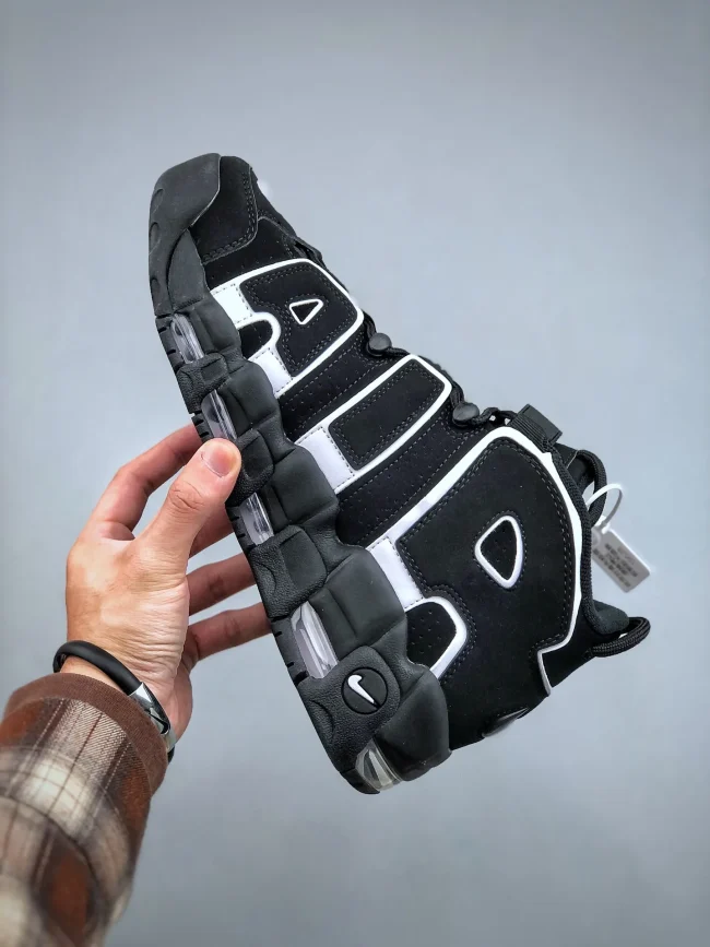 Air More Uptempo 96 Black White 2023