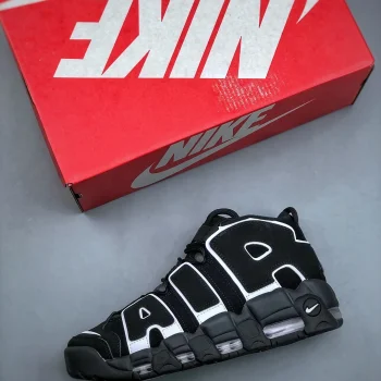 Air More Uptempo 96 Black White 2023