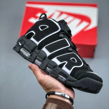 Air More Uptempo 96 Black White 2023