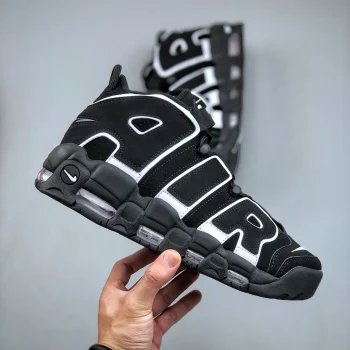 Air More Uptempo 96 Black White 2023