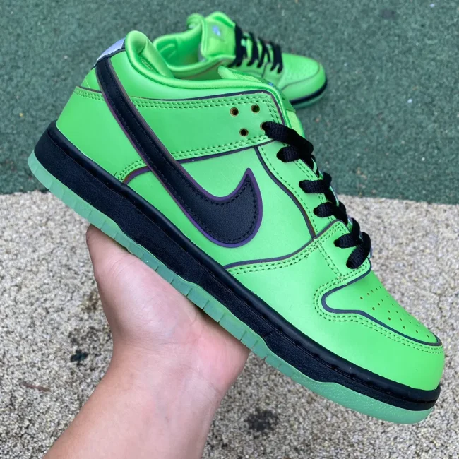 The Powerpuff Girls X Dunk Low Pro Sb Qs Buttercup