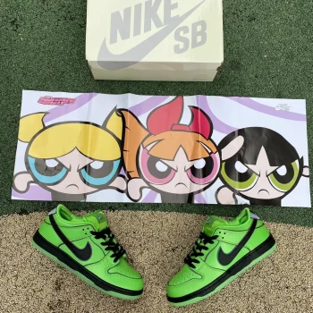 The Powerpuff Girls X Dunk Low Pro Sb Qs Buttercup