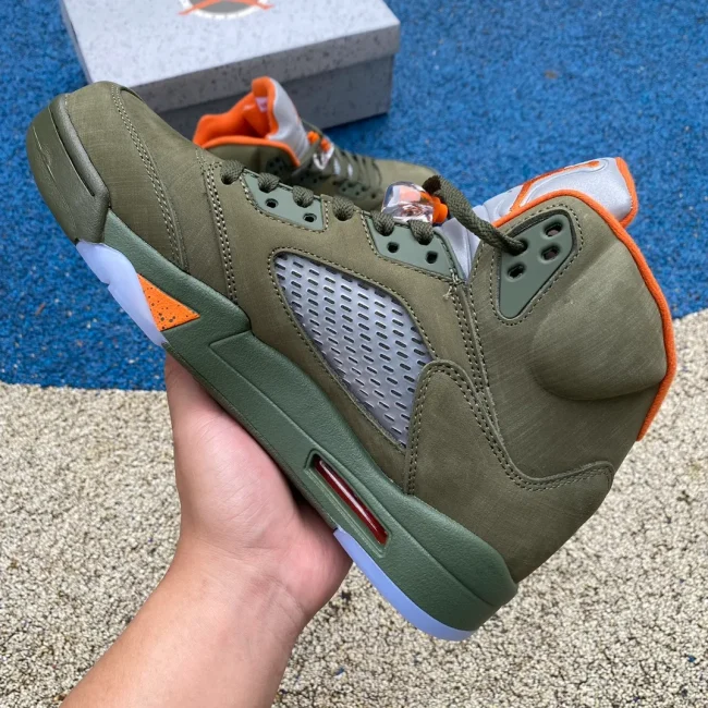 Aj 5 Retro Olive 2024