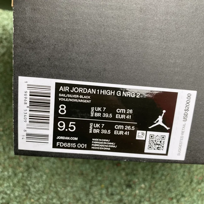 AJ 1 High Golf Gift Giving