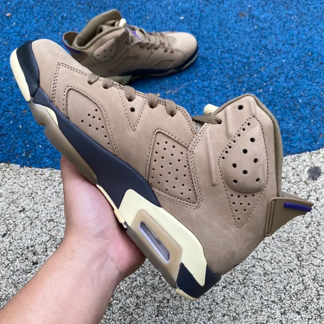 Aj 6 Retro Gore-tex Brown Kelp