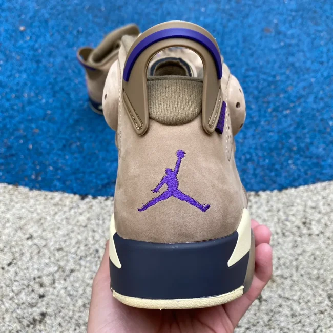 Aj 6 Retro Gore-tex Brown Kelp