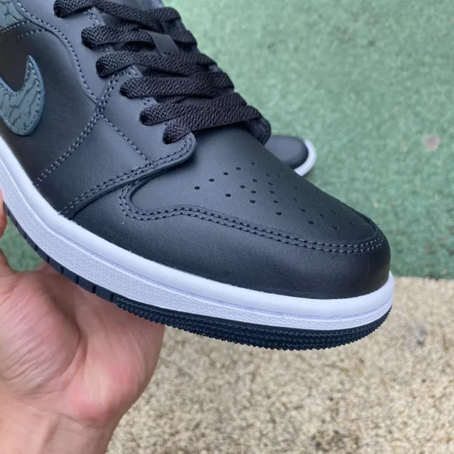 AJ 1 Low Se Black Elephant