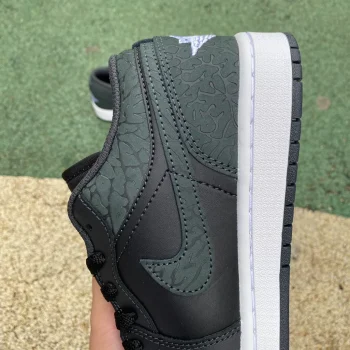 AJ 1 Low Se Black Elephant