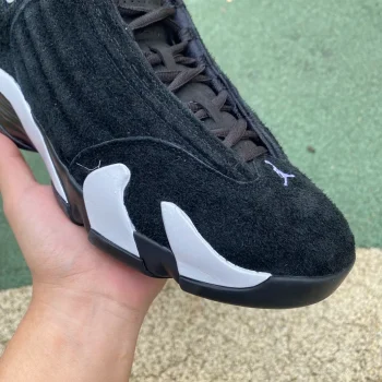 AJ 14 Retro Black White