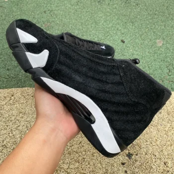 AJ 14 Retro Black White