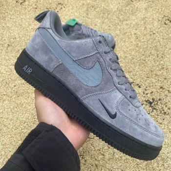 Af 1 '07 Lv8 Reflective Swoosh - Cool Grey