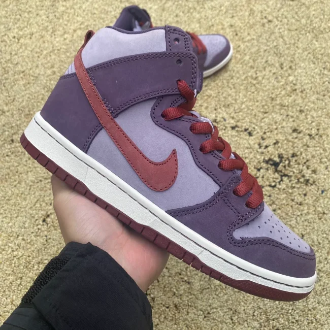 Sb Dunk High Premium Plum