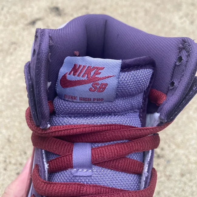 Sb Dunk High Premium Plum