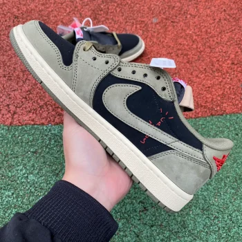 Tscott X AJ 1 Low Og Sp Black Olive