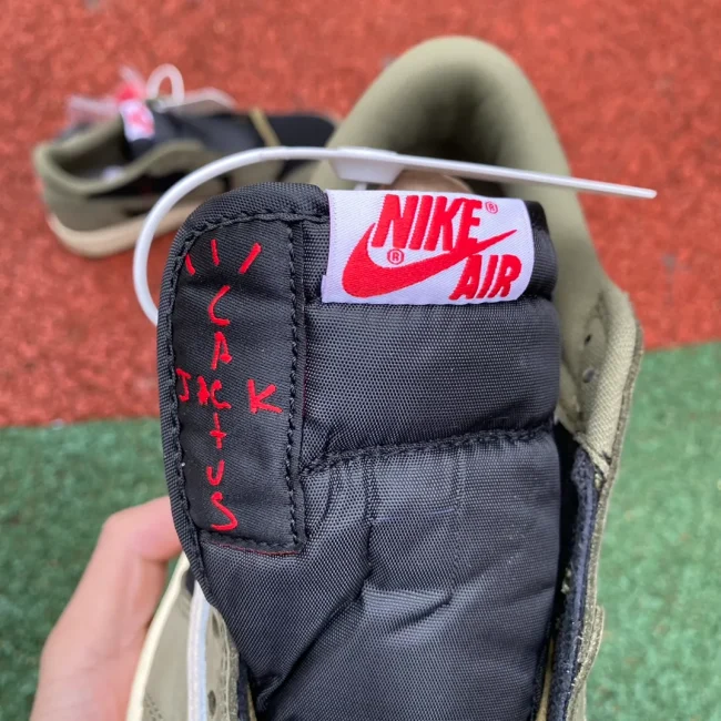 Tscott X AJ 1 Low Og Sp Black Olive