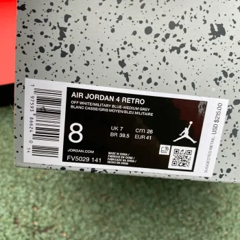 AJ 4 Retro Military Blue 2024