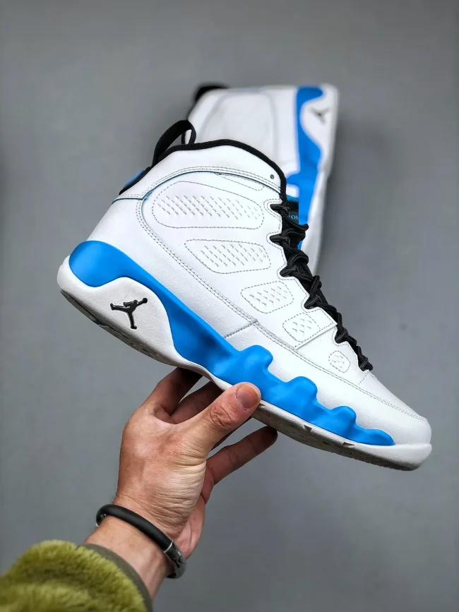 Aj 9 Retro Powder Blue