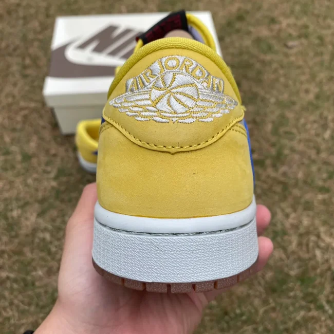 Tscott X AJ 1 Retro Low Og Sp Canary