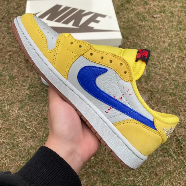 Tscott X AJ 1 Retro Low Og Sp Canary