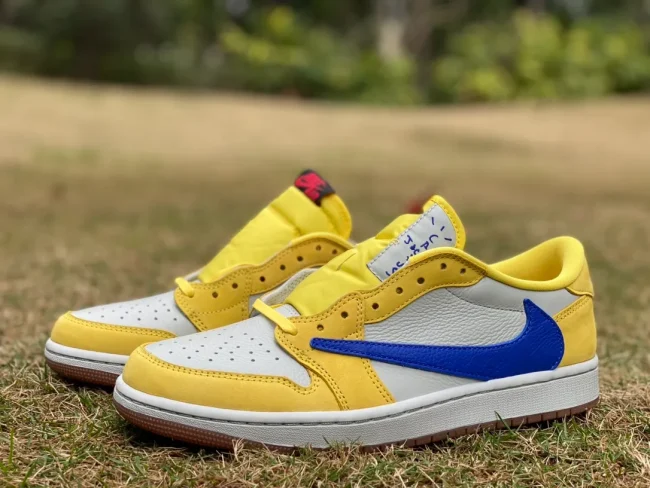 Tscott X AJ 1 Retro Low Og Sp Canary