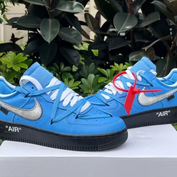 Ow X Af 1 Low Blue Black