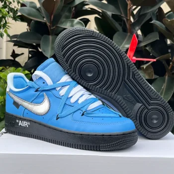 Ow X Af 1 Low Blue Black