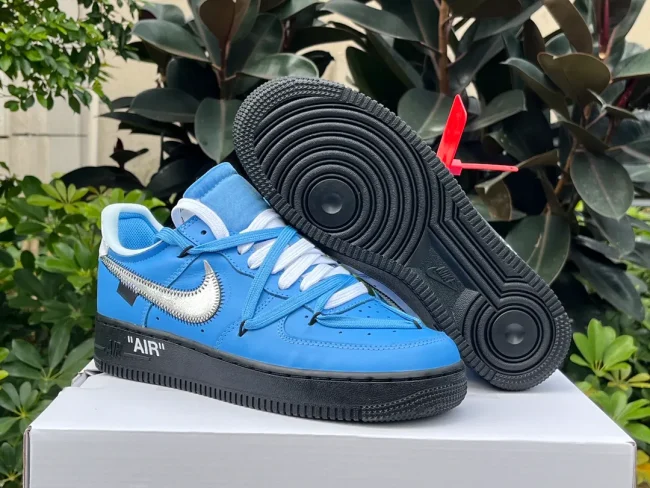 Ow X Af 1 Low Blue Black