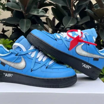 Ow X Af 1 Low Blue Black