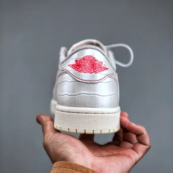 AJ 1 Retro Low Og Sp White Red