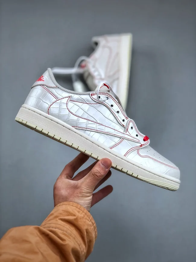 AJ 1 Retro Low Og Sp White Red