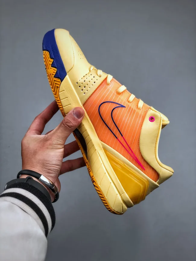 Zoom Kobe 4 Protro Yellow Orange Blue